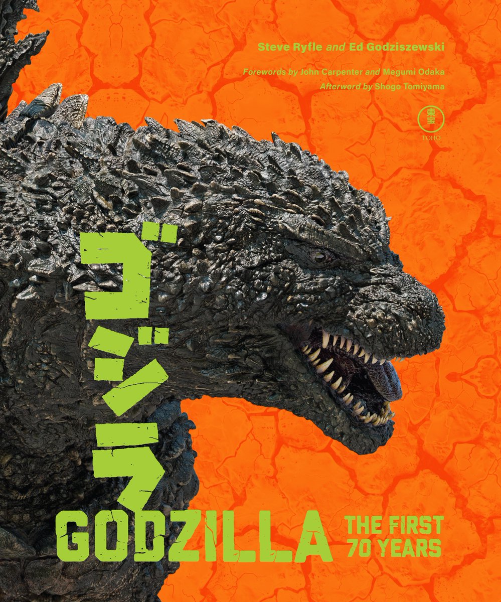 ABRAMSbooks's tweet image. Celebrate 3Godzilla’s 70th anniversary with this exclusive behind-the-scenes narrative and visual history of Japan’s King of the Monsters. Grab a copy of GODZILLA: THE FIRST 70 YEARS today! 🦖 @SteveRyfle bit.ly/44sWOEC