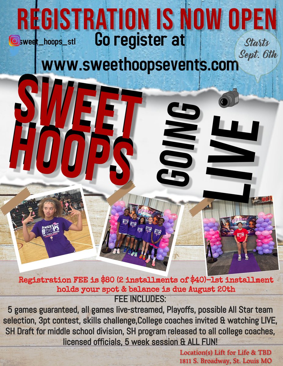 Sweet Hoops Basketball tweet media