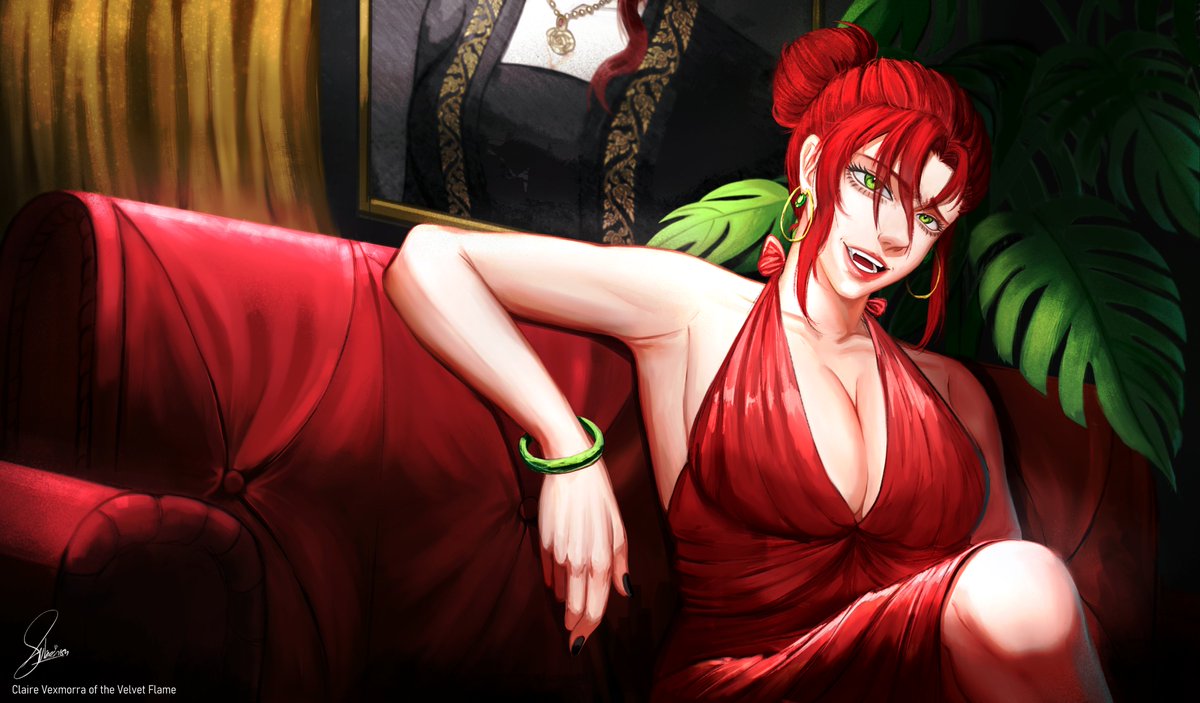 Claire Vexmorra of the Velvet Flame

#redhair