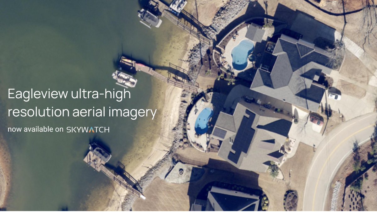 New data source alert 🚨 

Today, we announced a collaboration with <a href="/EagleViewTech/">Eagleview</a> to bring ultra-high resolution aerial imagery to the SkyWatch platform. 

Read more here: hubs.li/Q03xgHJf0

Want to see what it looks like? Check it out: hubs.li/Q03xgM710