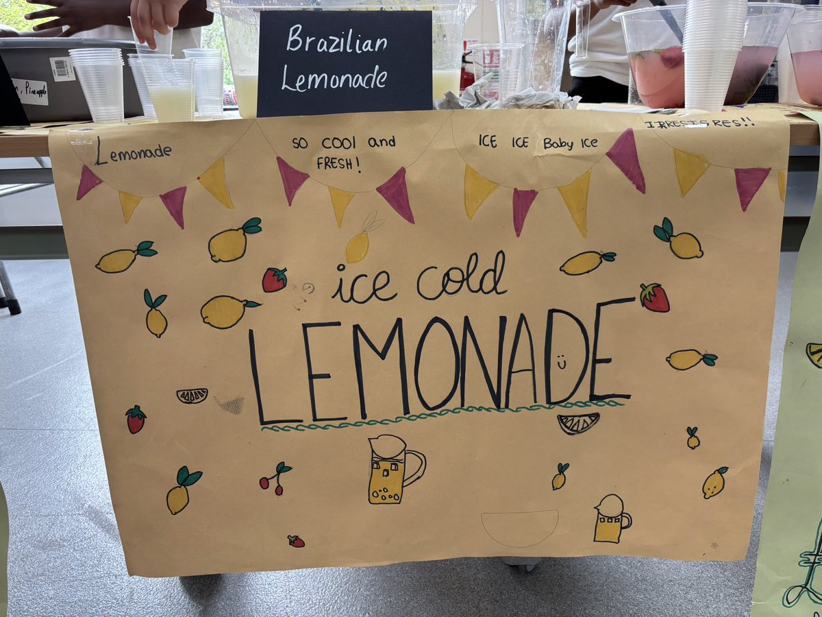StMarysMossSide's tweet image. Young entrepreneurs have designed, made, branded and advertised and now let’s eat and drink for a great cause!