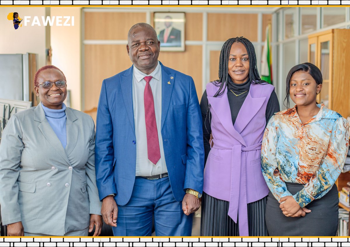 FAWEZI (@fawezim) on Twitter photo 🔵Today, FAWEZI paid a courtesy visit to the Minister of <a href="/MoPSEZim/">Ministry of P&S EdZW</a>, Hon. T. Moyo to extend appreciation for the Ministry’s support during the successful launch of the FAWEZI Strategic Plan (2024–2028) and the FAWE/Mastercard Foundation Phase II Programme held in June. 🔵Today, FAWEZI paid a courtesy visit to the Minister of <a href="/MoPSEZim/">Ministry of P&S EdZW</a>, Hon. T. Moyo to extend appreciation for the Ministry’s support during the successful launch of the FAWEZI Strategic Plan (2024–2028) and the FAWE/Mastercard Foundation Phase II Programme held in June.