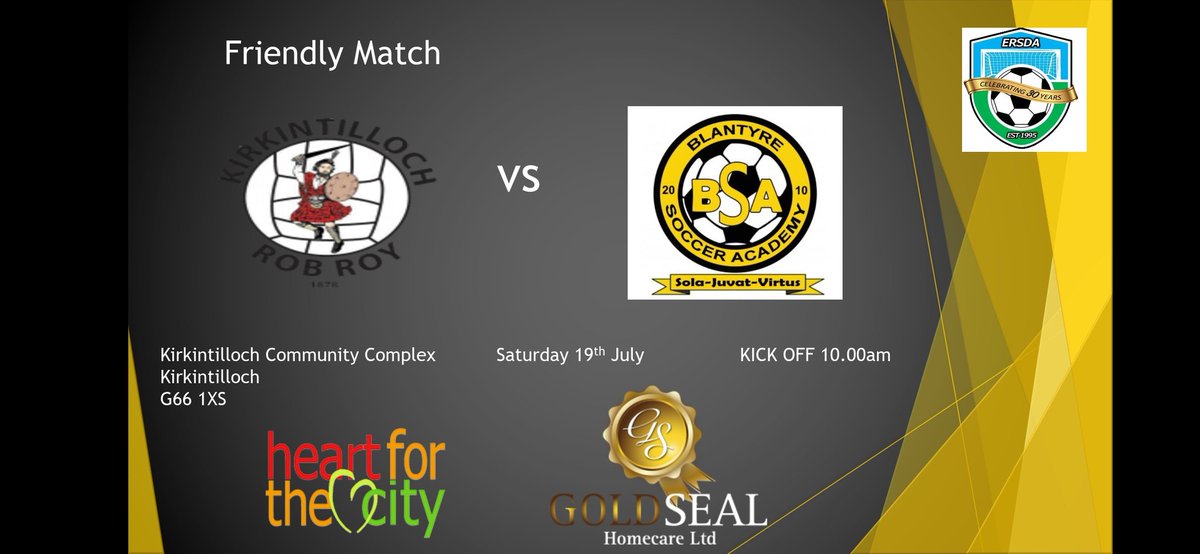 First Pre Season Game and first game for this newly formed squad. 💛🖤 Boys are looking forward to getting onto the pitch.