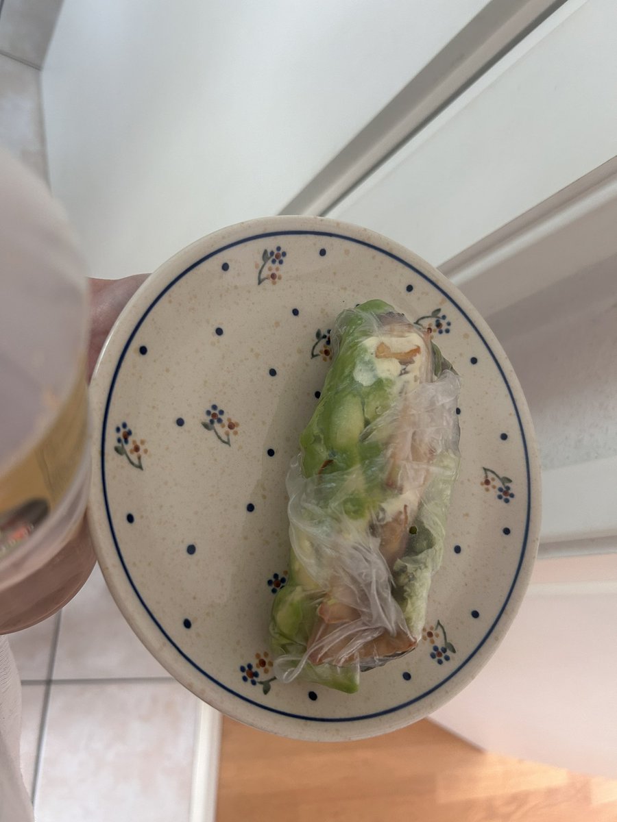 back making giant summer rolls again