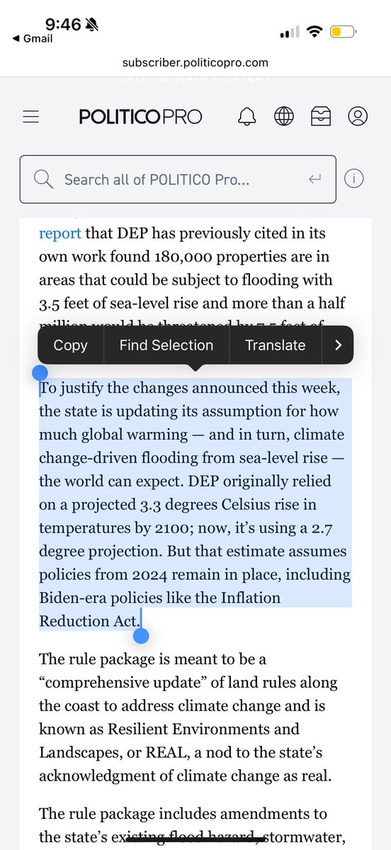 alexfromNJ's tweet image. We cannot build for the best-case scenario. We cannot wish natural disasters away. No amount of hopeful thinking has ever saved anyone from flash floods.
from “Murphy administration makes major changes to controversial sea-level rise rule” by @ryrivard subscriber.politicopro.com/article/2025/0…