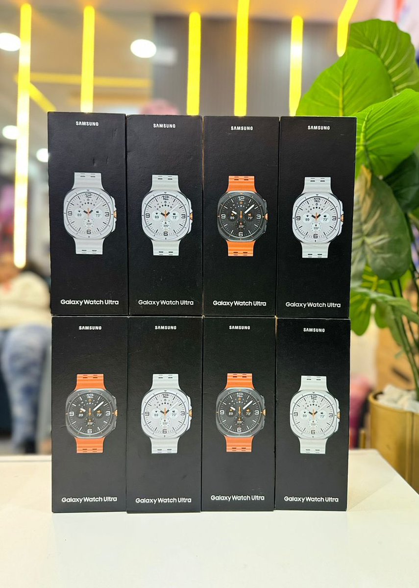 Samsung Watch ⏱️⏱️⏱️⏱️⌚️⌚️⌚️

🇺🇸Brand New || Samsung Galaxy Watch Ultra 

Price:- N580,000

To order:- WhatsApp 09025101778 or dm <a href="/Alexzypolska/">ALEXZY POLSKA TECHNOLOGY</a> 

<a href="/sportingking365/">Sporting King</a> make we deliver?