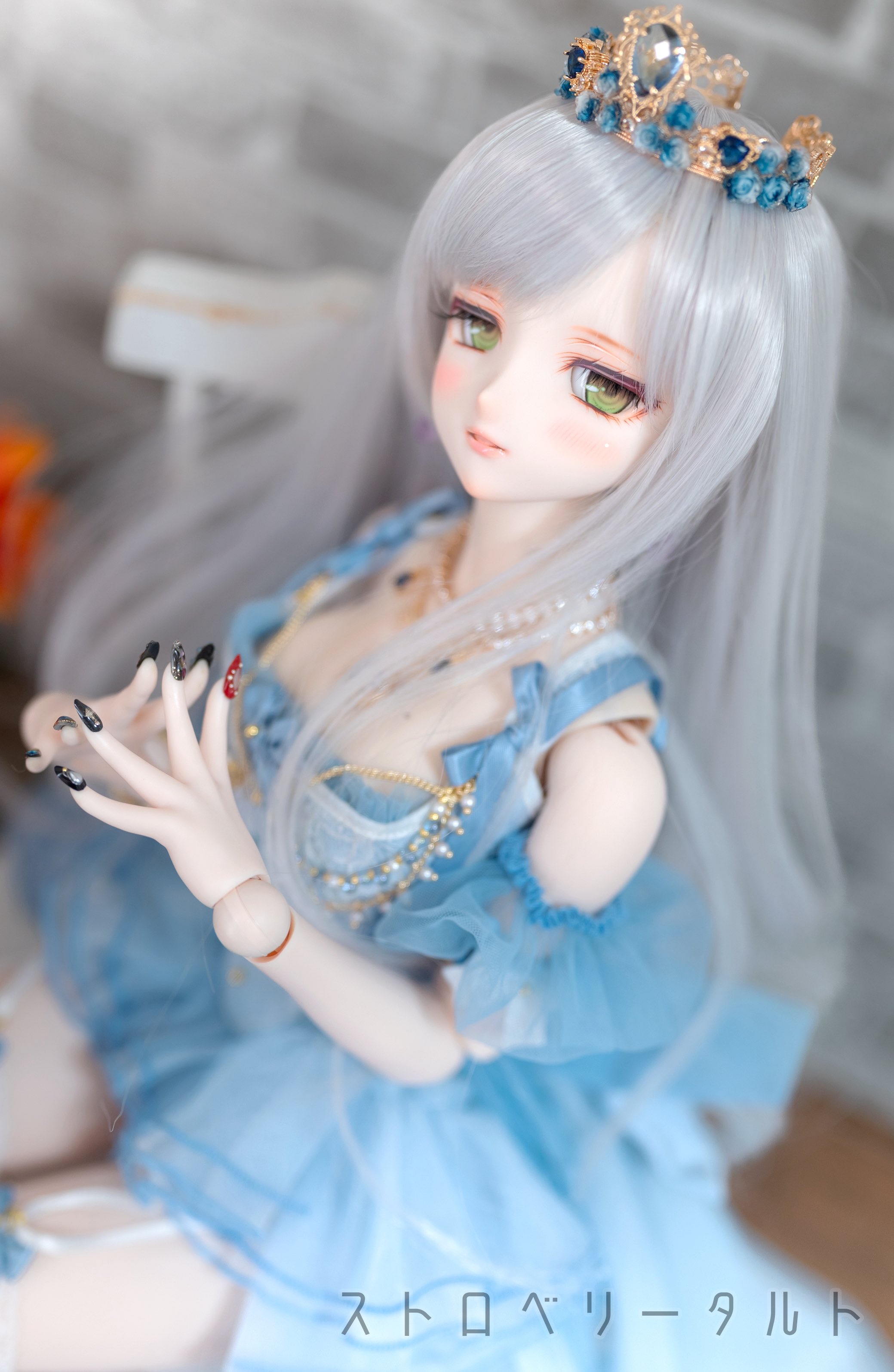 【ダッフィー】ペリドットの人魚ちゃん形オルゴナイト☆他１点 item_img107651_00.jpg