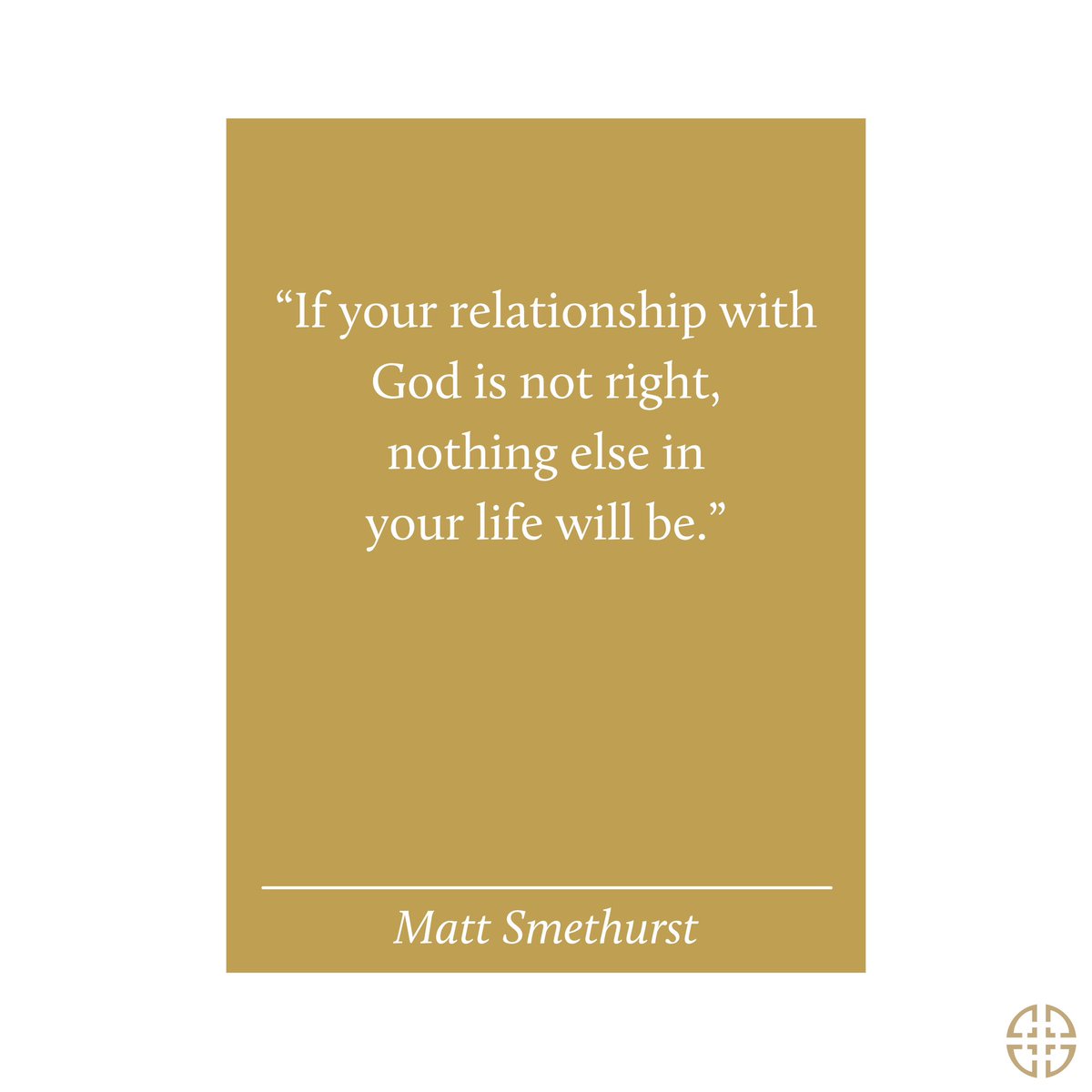 RCBCRichmond's tweet image. “If your relationship with God is not right, nothing else in your life will be.”
From our latest message!