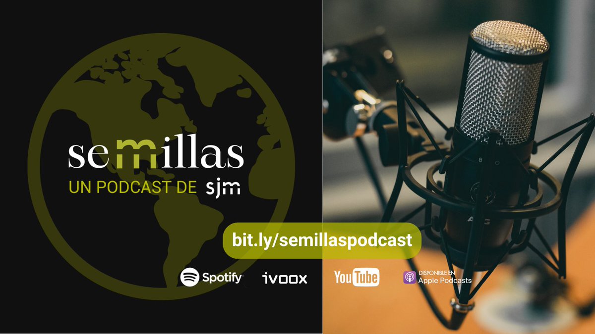 SJM España (@migrantes_sj) on Twitter photo 📻Hace ya más de 3 años que iniciamos nuestro proyecto de #pódcast. Semillas es un espacio de diálogo, escucha, donde visibilizamos la realidad de las migraciones desde distintos ángulos. 
🎧Entra en sjme.org/podcast-semill… y elige alguno de los 27 episodios. 📻Hace ya más de 3 años que iniciamos nuestro proyecto de #pódcast. Semillas es un espacio de diálogo, escucha, donde visibilizamos la realidad de las migraciones desde distintos ángulos. 
🎧Entra en sjme.org/podcast-semill… y elige alguno de los 27 episodios.