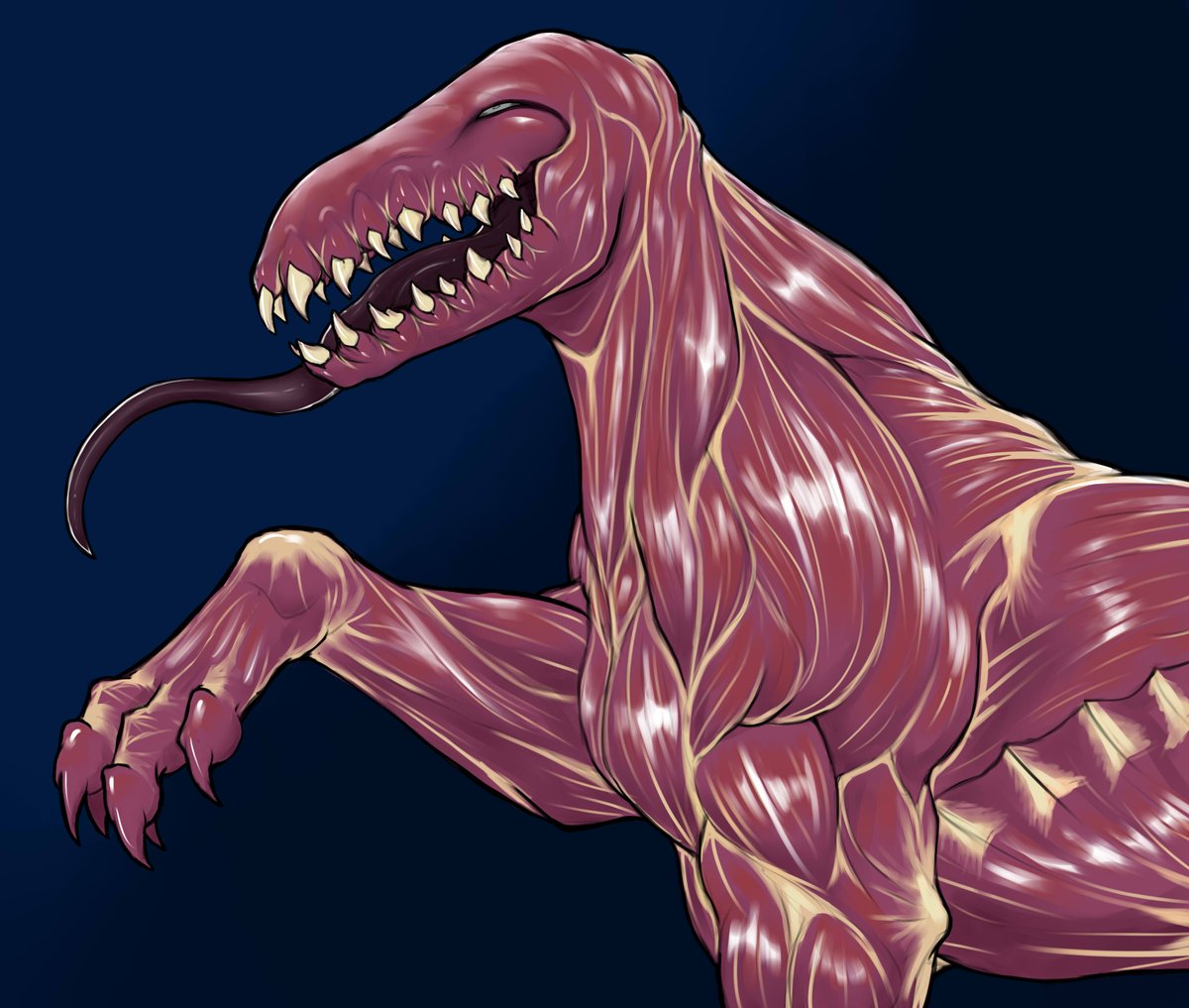 squidfighter3d's tweet image. Red Meat (Merlot)
Art fight Attack on @happyshnat