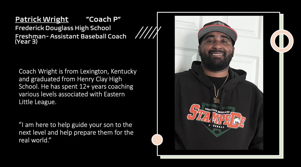🐎🐎Patrick Wright🐎🐎

Freshman Assistant Coach

#stampede🐎