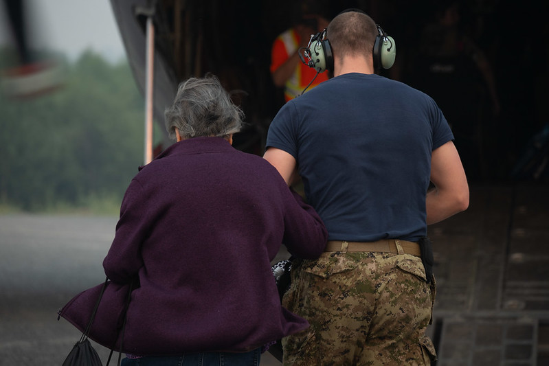 CJOC_COIC's tweet image. From July 9 to 14, the CAF provided airlift as well as liaison and coordination personnel in support of the province of Manitoba-led evacuation of more than 1,570 Garden Hill First Nation residents as part of Operation LENTUS 25-04.