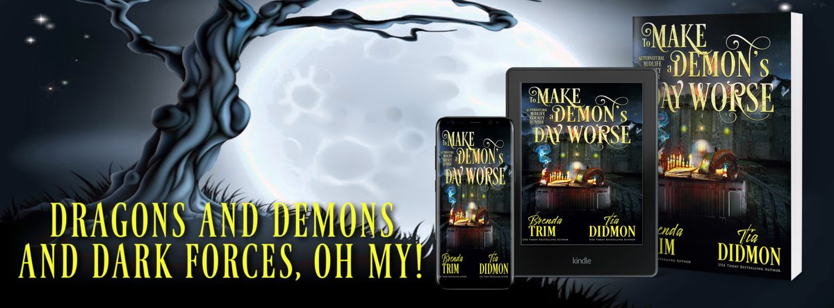 UNCOVER WHAT'S LURKING IN THE SHADOWS...
bookreviewvirginialee.blog/2025/07/15/rel…
To Make a Demon's Day Worse by Brenda Trim and Tia Didmon is now live!!
#BRVL
🔗 geni.us/TMADDW
Not everything that escaped the prison wants to run… some came back to kill.