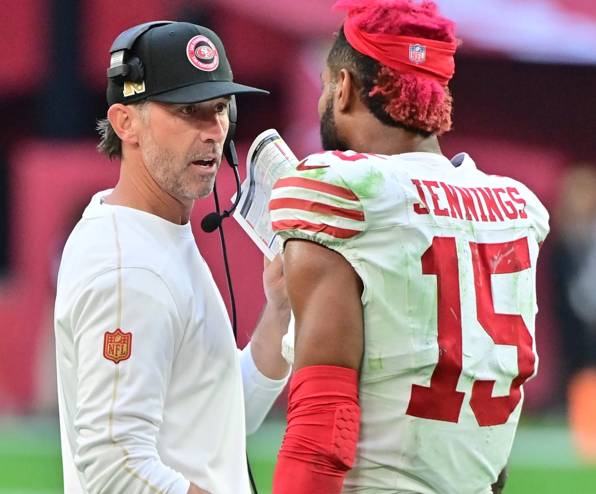 Breaking: The #49ers are working with WR Jauan Jennings representatives on a new contract, per sources. 

While no deal is imminent, the Niners are steadfast that Jennings will play for San Francico in 2025 - meaning trading him is NOT an option. #FTTB