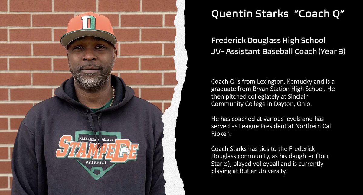 🐎🐎Quentin Starks🐎🐎

JV Assistant Coach

#stampede🐎
