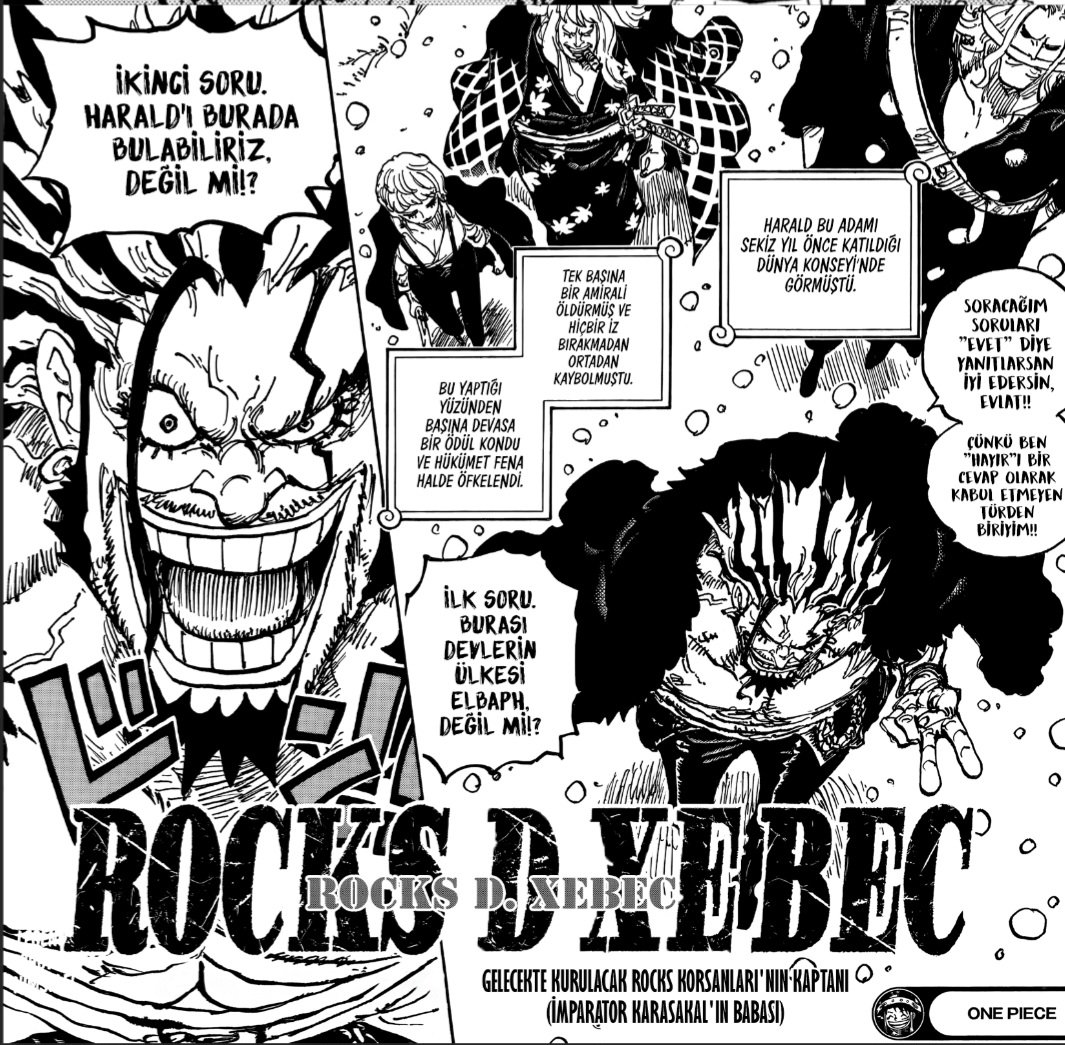 One Piece evreninin şahı kralı babası imparatoru. Yeni bölümler hemen çıksın da babanın daha neler yaptığını göreceğiz.