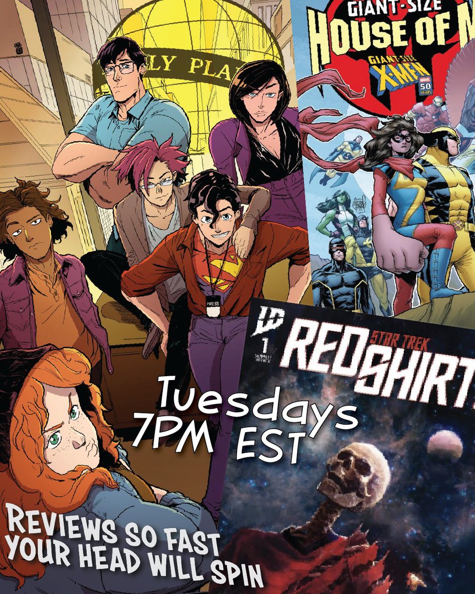 the_exp (@the_exp1) on Twitter photo It may take a bit longer than a #MinuteToSkimIt, but <a href="/commanderking/">Commander Jen King</a> and Co will do their best!
One hour a week is enough to keep yourself up to date on all the most current comic releases ~> loom.ly/jKdCgN8
#ComicReviews #NewReleases #Superman #Xmen It may take a bit longer than a #MinuteToSkimIt, but <a href="/commanderking/">Commander Jen King</a> and Co will do their best!
One hour a week is enough to keep yourself up to date on all the most current comic releases ~> loom.ly/jKdCgN8
#ComicReviews #NewReleases #Superman #Xmen