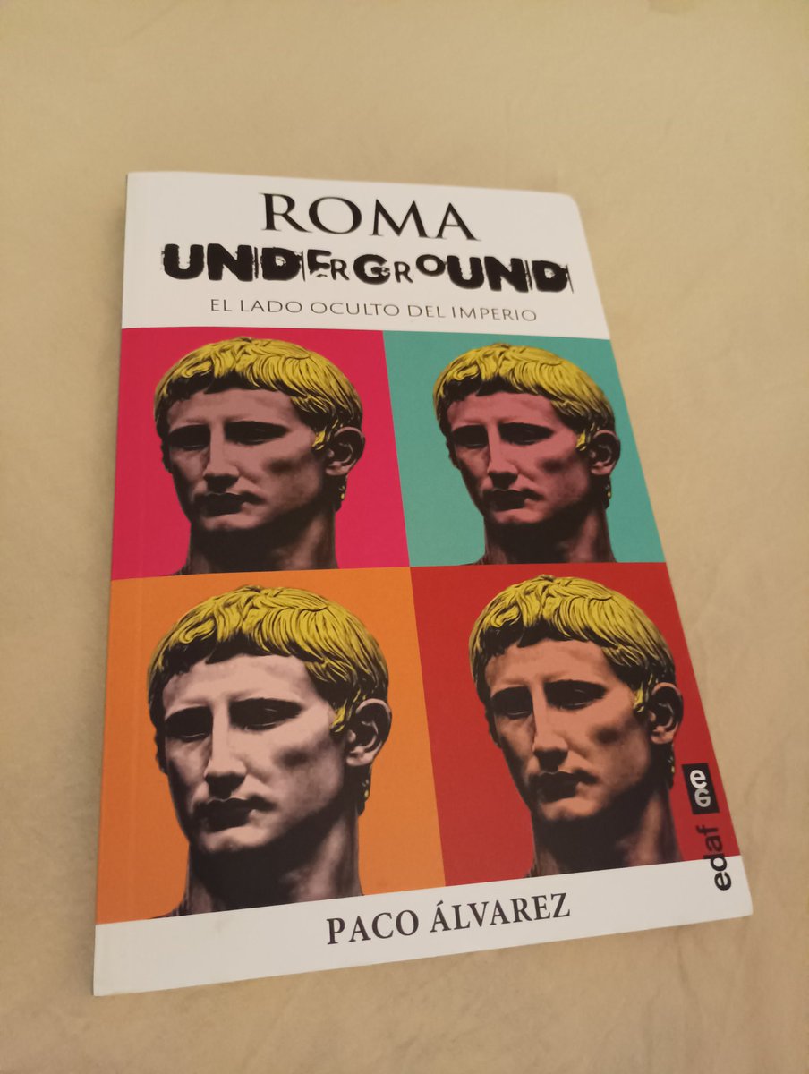 Gabriel Moreno (@gabri91mg) on Twitter photo Este libro de <a href="/romanos_somos/">Paco Álvarez Romano</a> es una maravilla: didáctico, divulgativo, culto, irónico y muy divertido.
Si queréis saber cómo vivía la plebe romana, los romanos anónimos, esta es la obra perfecta: Este libro de <a href="/romanos_somos/">Paco Álvarez Romano</a> es una maravilla: didáctico, divulgativo, culto, irónico y muy divertido.
Si queréis saber cómo vivía la plebe romana, los romanos anónimos, esta es la obra perfecta: