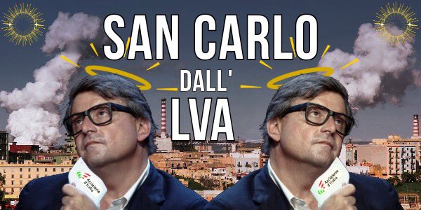 Italia e il Mondo (@italiaeilmondo) on Twitter photo <a href="/Calenda/">Perseverance</a> San Carlo dall'Ilva , quella volta che da ministro pensava di scrivere la nuova sceneggiatura da “Tarantino” :
L'Alba dei morti viventi dell'Ilva.
3/3 segue🔺
<a href="/CarloCalenda/">Carlo Calenda</a> , la nuova frontiera della neolingua industriale merita uno studio all’Accademia della Crusca:
quando fu <a href="/Calenda/">Perseverance</a> San Carlo dall'Ilva , quella volta che da ministro pensava di scrivere la nuova sceneggiatura da “Tarantino” :
L'Alba dei morti viventi dell'Ilva.
3/3 segue🔺
<a href="/CarloCalenda/">Carlo Calenda</a> , la nuova frontiera della neolingua industriale merita uno studio all’Accademia della Crusca:
quando fu
