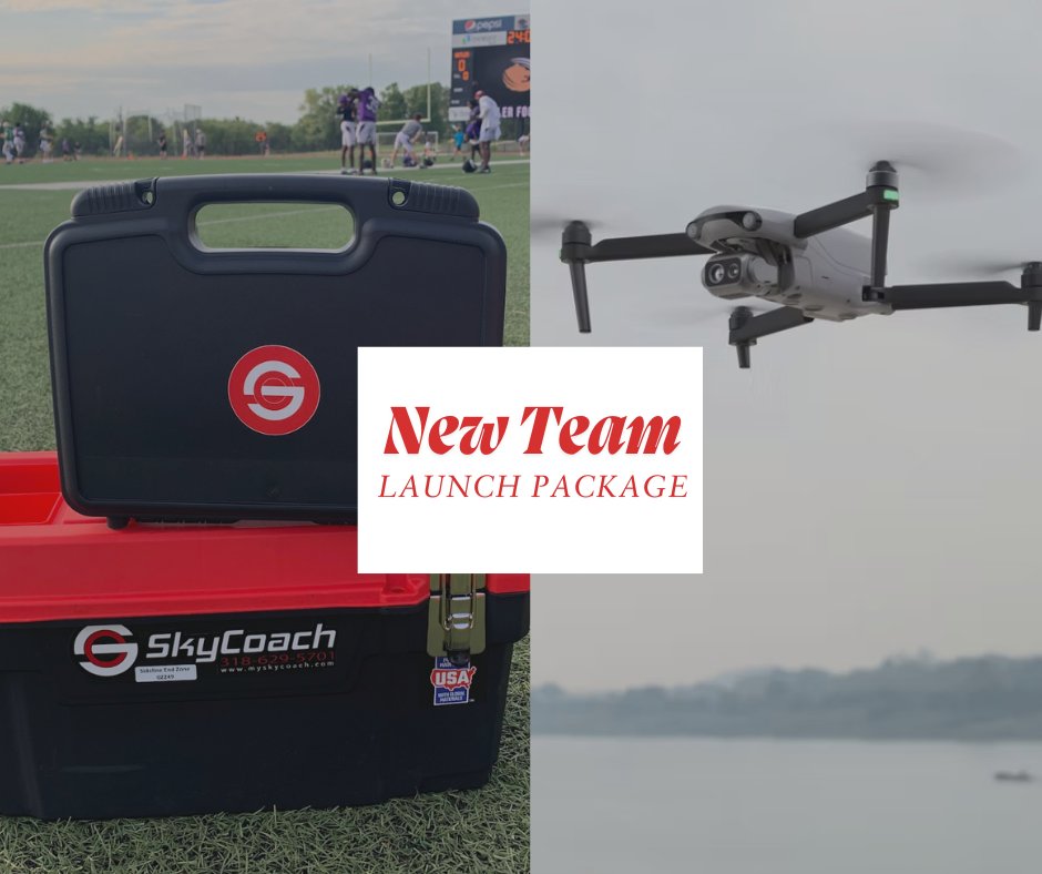 Sky_Coach's tweet image. 🚀 NEW TEAM LAUNCH PACKAGE
Get sideline replay AND a drone for just $3,995!
🎥 2-angle Platinum Kit + Drone Package
📦 Setup + training
🕒 New teams only — thru August (while supplies last!)
📧 More info: sales@myskycoach.com