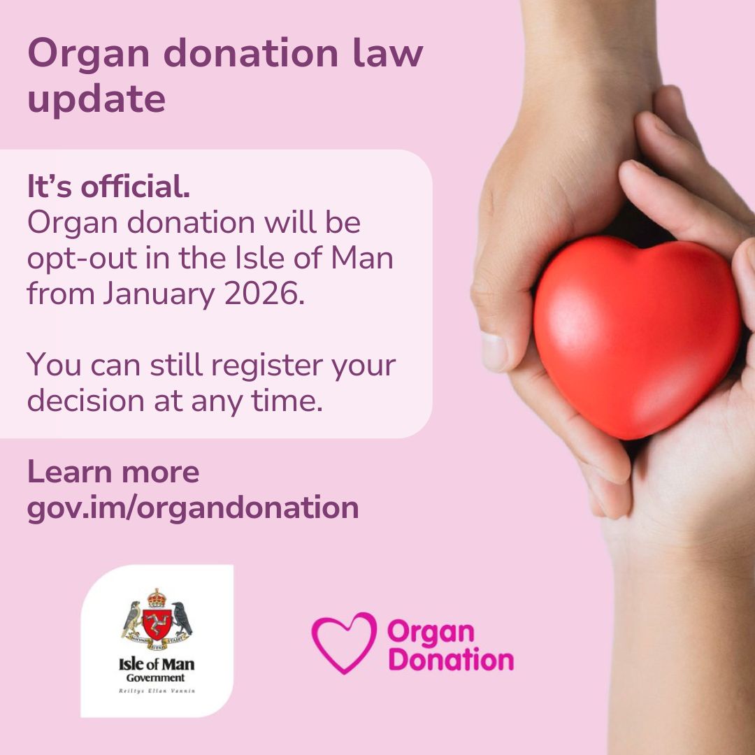 IOMGovernment's tweet image. Tynwald has approved the implementation of the Human Tissue and Organ Donation Act. The law is named after local boy Daniel Boyde who died in 2007. His donated heart, liver, pancreas and kidneys saved four lives. Find out how you can make your decision: gov.im/organdonation