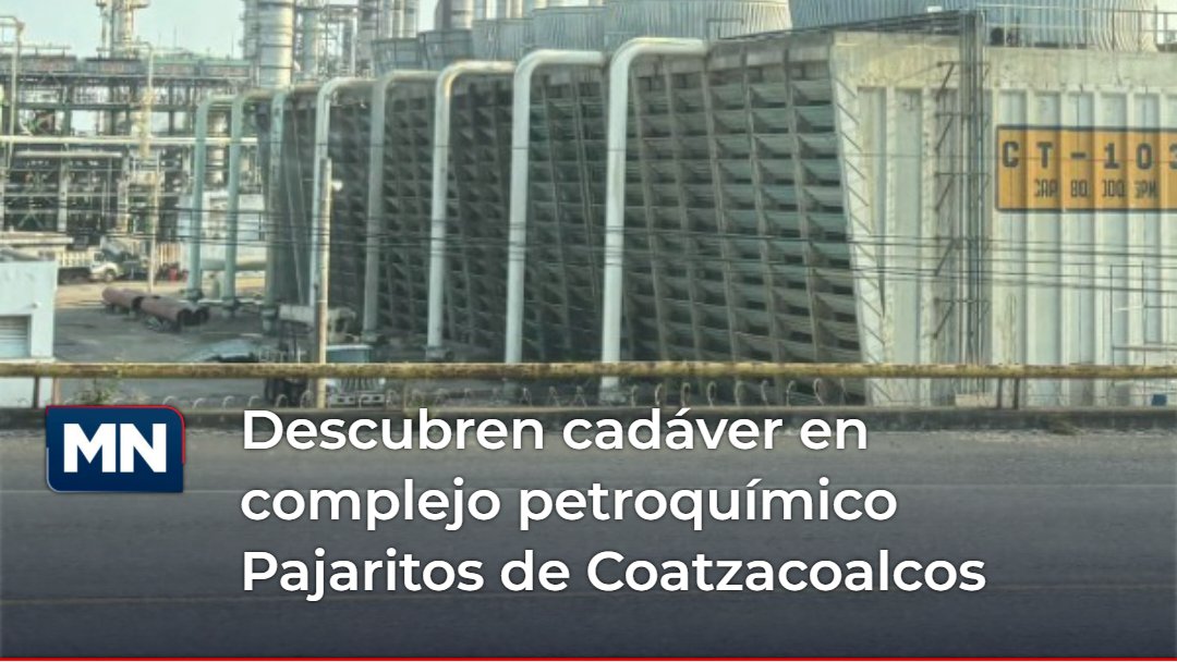 🚨Un cadáver fue encontrado dentro del complejo petroquímico Pajaritos. La víctima no portaba uniforme de Pemex y aún no ha sido identificada.

meganoticias.mx/veracruz/notic…