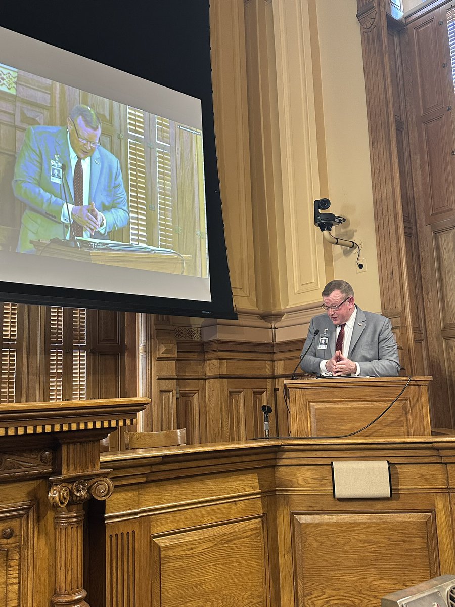 1stVCGAGOP's tweet image. Brad Carver doing an excellent job pointing out election issues to the #blueribboncommittee for the Georgia Legislative hearing. We appreciate all Brad does on the @GaRepublicans Election Confidence Task Force.
Thank you, Brad!