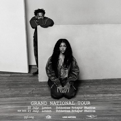 nikishandholder's tweet photo. selling 2 tickets for grand national tour: kendrick lamar and sza london (22nd july) ⭐️

section 259 for £150 per ticket ! price is negotiable - selling urgently cause i can’t make it :(

please dm me or comment if interested! https://t.co/jlwIBSb09m