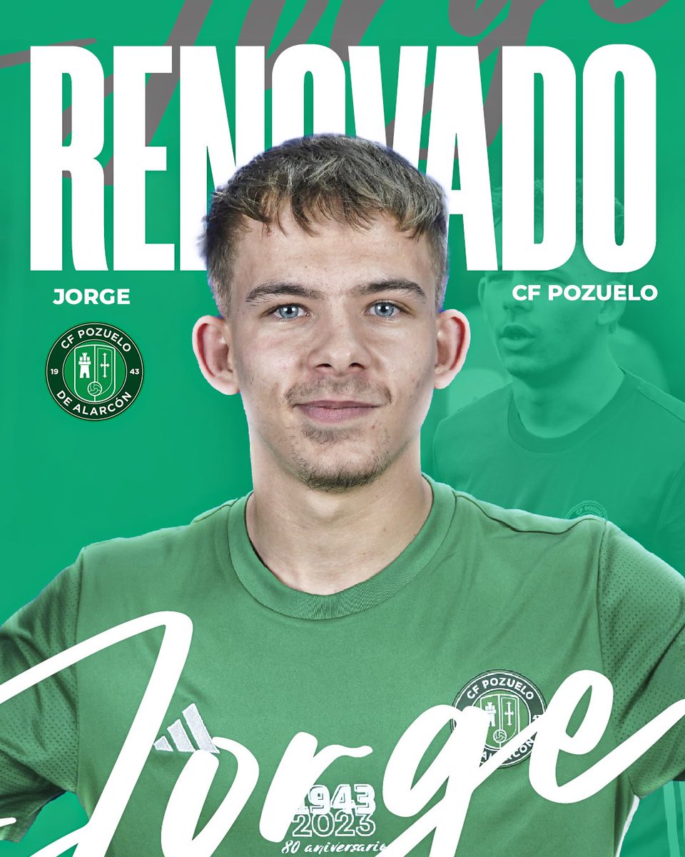 ✍🏼 𝗥𝗘𝗡𝗢𝗩𝗔𝗖𝗜𝗢𝗡 | Jorge Sánchez sigue un año más en el Valle‼️

 🔐Con su gran final de temporada nos dió defensa y mucho recorrido por el lateral izquierdo. Esperamos que con tu esfuerzo, este año siga tu gran progresión 💪

¡A por todas, Jorge! 👏

💚🤍 #FamiliaVerde