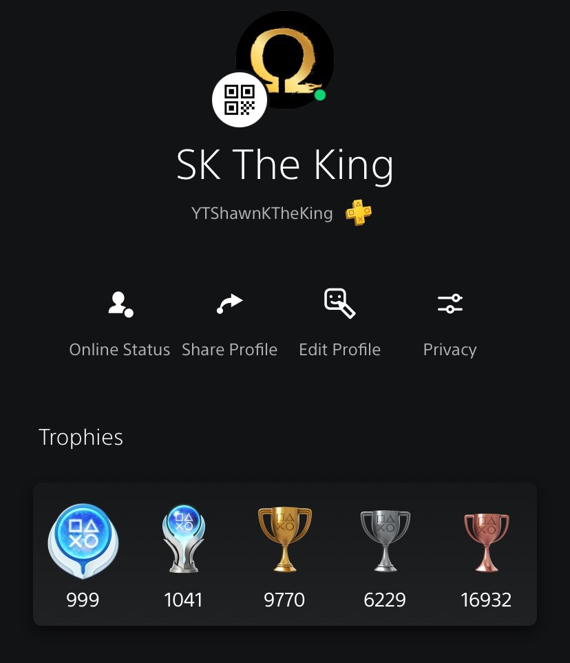 SKTheKingYT's tweet image. Today I Can Be Finally Immortalized As Platinum Level Tier 999 Finally!
The Grind Don’t Stop!!! @PlayStation