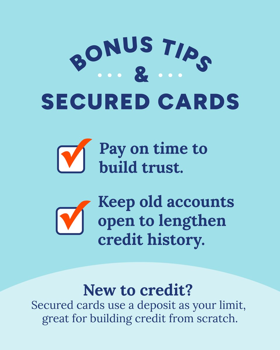 Ever wonder how credit card limits are set? 💳👀 Swipe to learn what affects your limit and how to boost it (even if you’re just getting started)! Discover more here: bit.ly/the-complete-g…. #collegeave #collegestudent #creditscore #creditlimits #financialliteracy