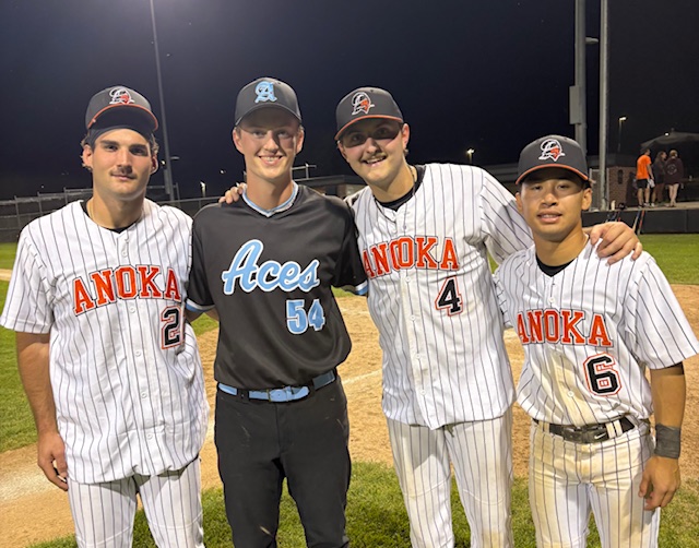 AuggieBaseball's tweet image. We had a few Auggies out on the field for the FOX 9 Town Ball Tour a few weeks ago. @AnokaBucs @AndoverAces #AuggiePride #FDSA #Convocation #TownBallTour #BetterLateThanNever