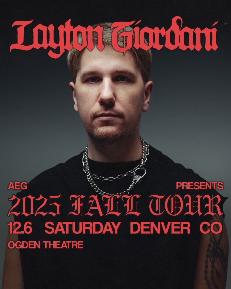 Global Dance Events (@globaldanceus) on Twitter photo 🚨 JUST ANNOUNCED 🚨
Blending influences from house & techno, <a href="/LaytonGiordani/">Layton Giordani</a> is set to show his signature sound to <a href="/ogdentheatre/">Ogden Theatre</a> on December 6th 🙂↔️🗽
Presale starts this Thursday, July 17th at 12PM MT w/ code: FREAKSATNIGHT ⏩ bit.ly/LaytonGiordani… 🚨 JUST ANNOUNCED 🚨
Blending influences from house & techno, <a href="/LaytonGiordani/">Layton Giordani</a> is set to show his signature sound to <a href="/ogdentheatre/">Ogden Theatre</a> on December 6th 🙂↔️🗽
Presale starts this Thursday, July 17th at 12PM MT w/ code: FREAKSATNIGHT ⏩ bit.ly/LaytonGiordani…