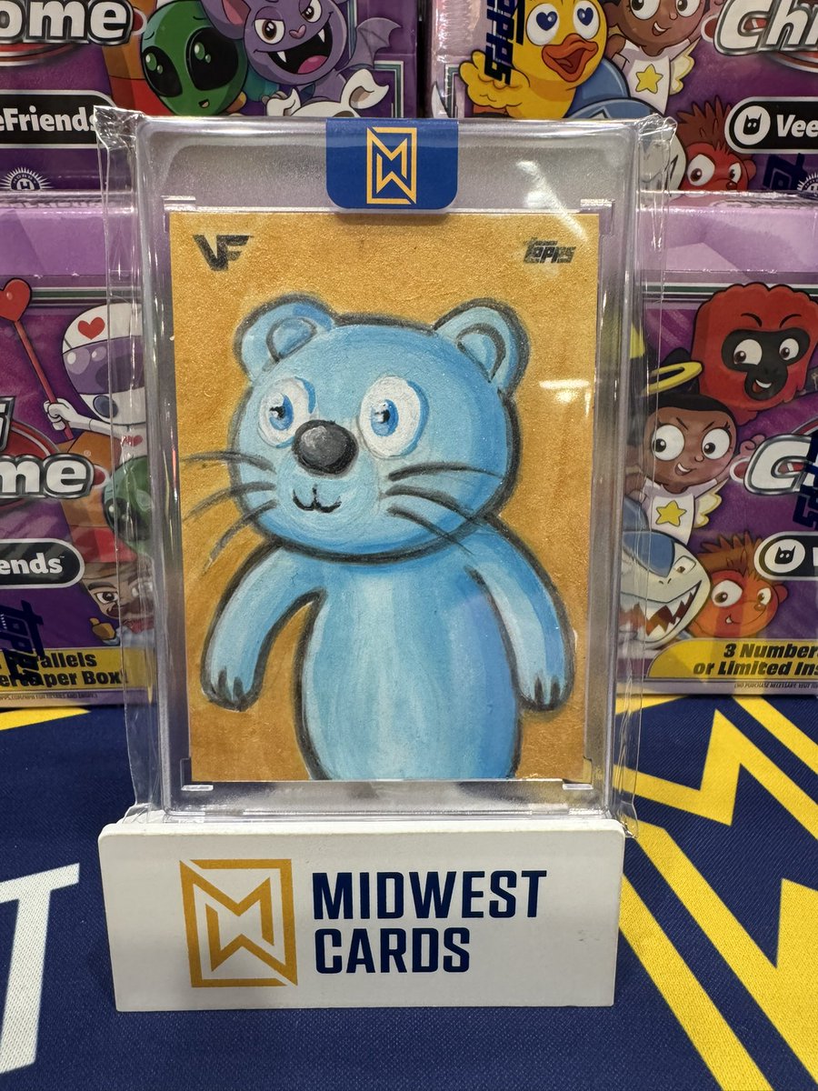 Midwest_Cards's tweet image. Anyone like sketch cards? Here’s some from our last break of VeeFriends!