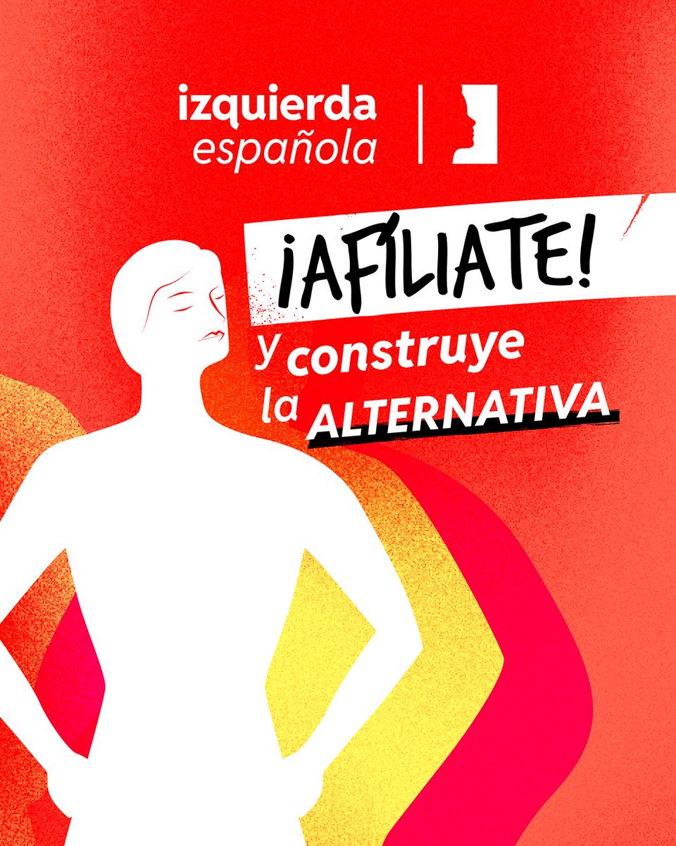 izquierdaesp's tweet image. 🟥 Frente a los que quieren poner barreras entre iguales…
💪 ¡Afíliate a Izquierda Española!
Construyamos la alternativa que defiende la igualdad, la justicia social y los derechos para todos.
Súmate: izqesp.es/menu/afiliacion