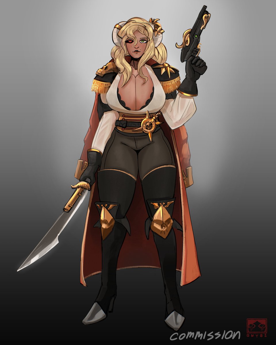 Ony01Planarcor's tweet image. Rogue trader OC