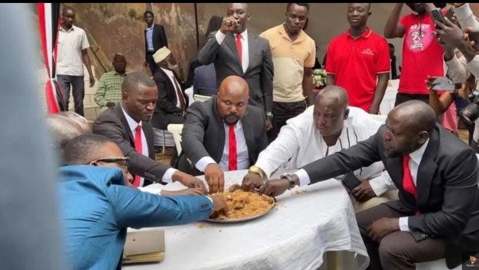 Mbidde's tweet image. Quite droll,jocular,obtuse and dumbly , facetious