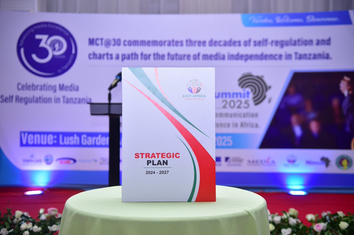 BIG NEWS for East African Media! We have launched our groundbreaking 2024-2027 Strategic Plan. This isn't just a plan; it's a powerful roadmap to revolutionise media across the EAC, championing a free, independent and professional press. MORE:bit.ly/4eNiw9O