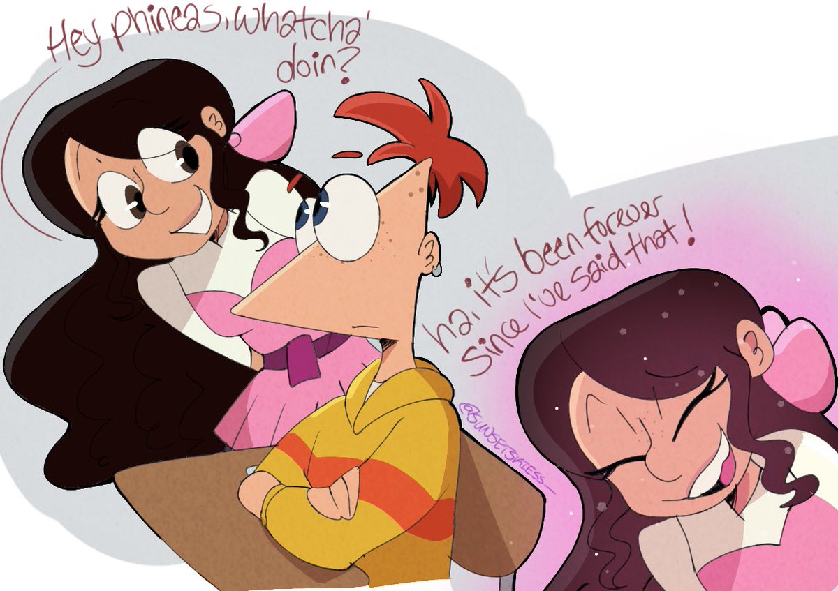 maydayss_'s tweet image. 🩷🧡  it’s just like old times, huh? #phinbella