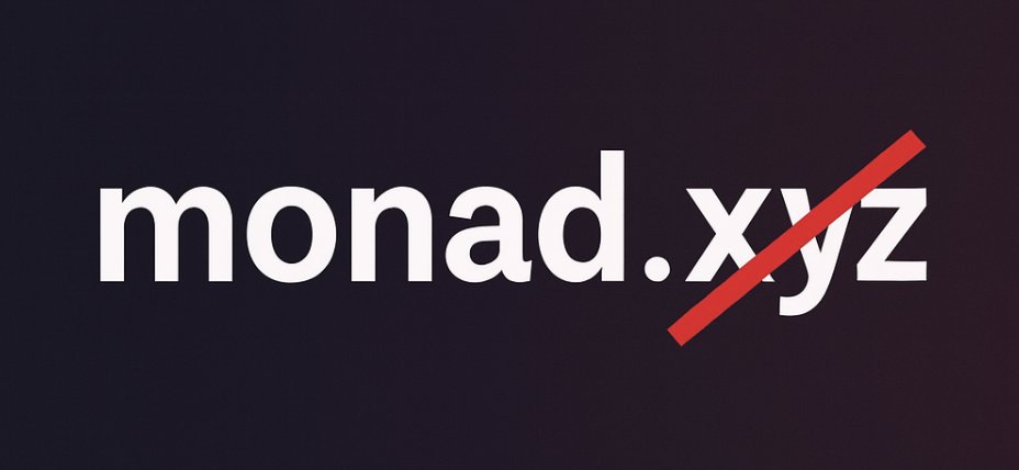 This is officially my first tag new handle <a href="/monad/">Monad ⨀</a>