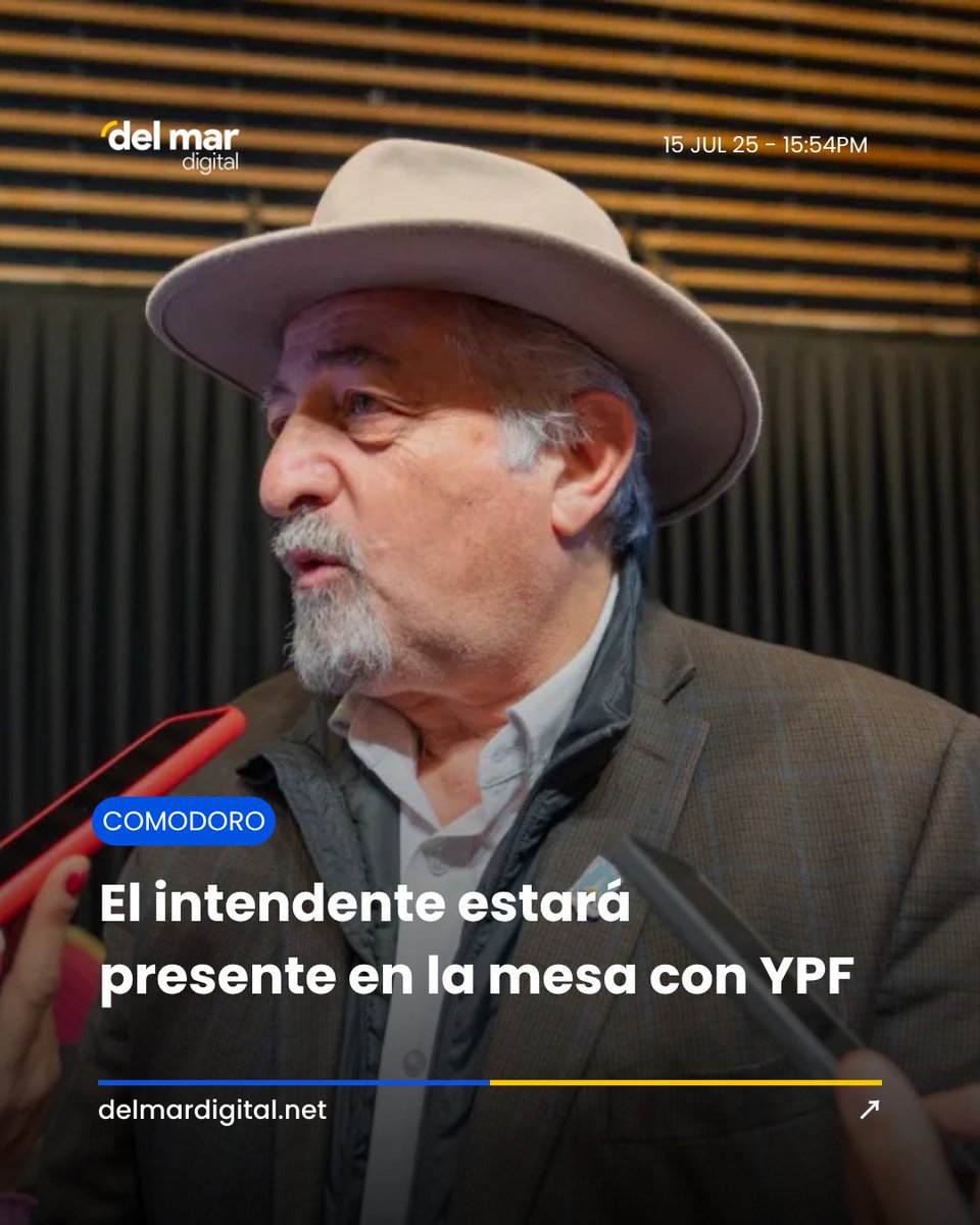 📍 El intendente Othar Macharashvili estará presente en la mesa con YPF

Leé más 👉 delmardigital.net/el-intendente-…