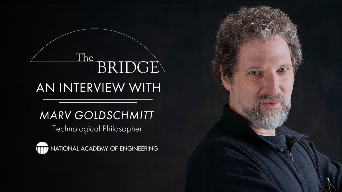 theNAEng's tweet image. In a new video interview for #TheBridge, Marv Goldschmitt, entrepreneur, AI analyst, and technological philosopher, dives into the fast-moving evolution of artificial intelligence and explores its profound implications for humanity’s future.
Watch here: ow.ly/xf6z50WouJs
