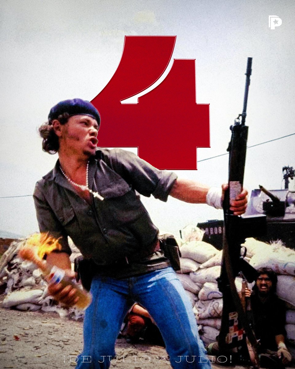 A solo 4 días del 46/19, el espíritu revolucionario se siente en cada rincón del país. Caminamos con orgullo, construyendo presente y celebrando el triunfo de un pueblo que nunca se rindió. 🔴⚫