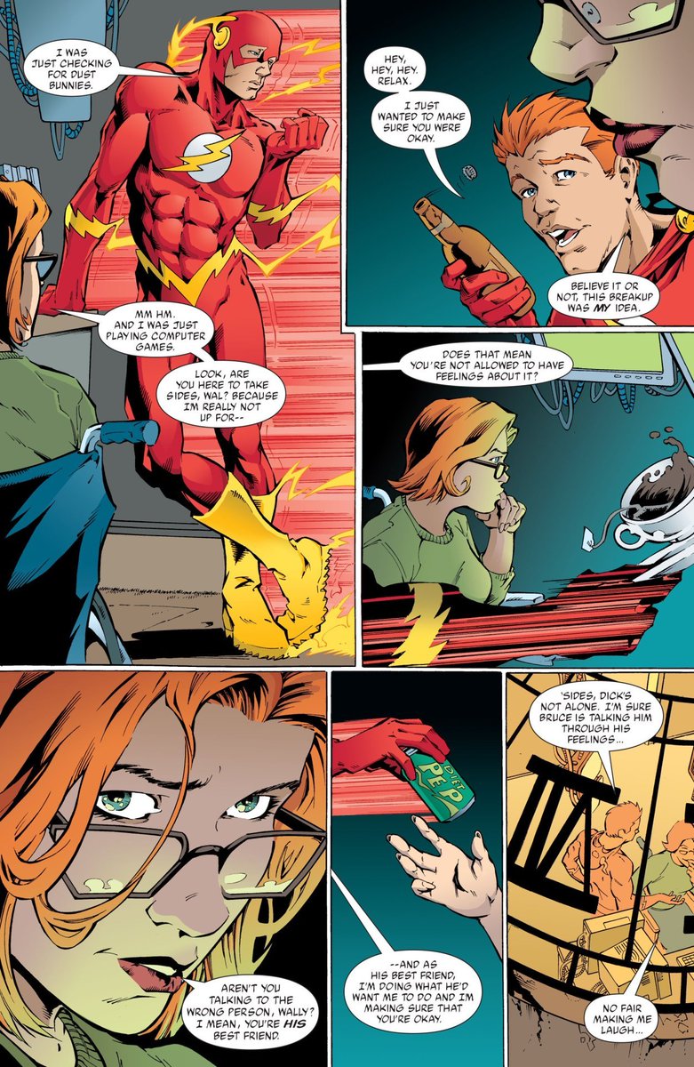 OfBirdsAndBats's tweet image. Ladies, get you a guy friend like The Flash.