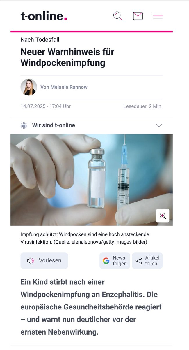 War doch auch nur ein Piks!