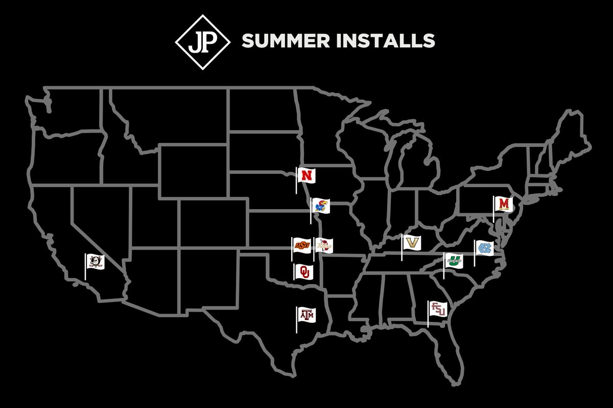 jackporterinc's tweet image. Where in the world will the P-Team will be this summer?
12 installs across 10 states, and our production crew's about to rack up some serious miles and create some incredible environments. The real MVPs making it all happen. 👷‍♀️👷‍♂️
#ProductionTeam #ExperienceDesign #TeamWork