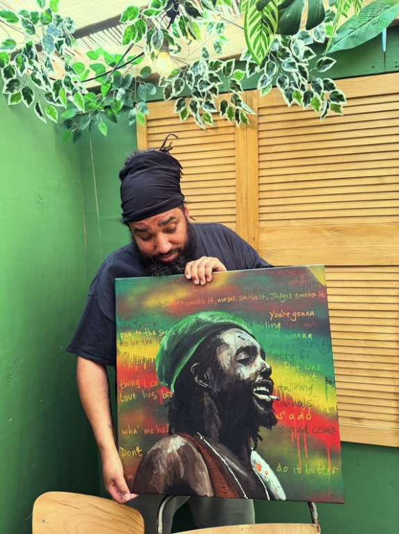 PeterTosh's tweet image. #TOSHTUESDAY
BIG UP @paddy_martin_fine_art on instagram for this BEAUTIFUL artwork of Peter Tosh 👊🏾💚💛❤️
Keeping the Bush Doctor’s rebellious energy alive through bold color and rootsy rhythm. We’re on the lookout for more artists to help fill our green room — and maybe work on…