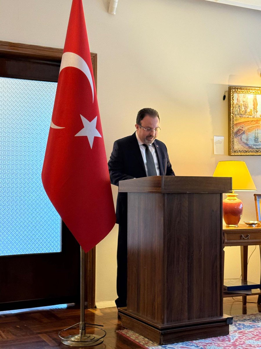 Today in Addis Ababa, on the occasion of the July 15th Democracy &amp; National Unity Day, we commemorated our martyrs and honoured the bravery of the Turkish people.

The resolution and resistance of the Turkish people will be remembered forever.

#TheNameOfVictoryIsTürkiye