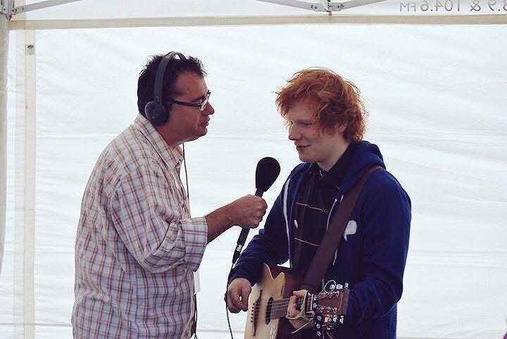 Hospital Radio Ipswich (@hosradioipswich) on Twitter photo Now that <a href="/edsheeran/">Ed Sheeran HQ</a> has finished his Portman Road concerts, we wonder if heâd like to visit our fantastic Hospital Radio Ipswich studios?
Here he is, at Jimmyâs Farm, with our Chairman and local radio legend Stephen âFozâ Foster, in 2010, just as it was all starting to happen. Now that <a href="/edsheeran/">Ed Sheeran HQ</a> has finished his Portman Road concerts, we wonder if heâd like to visit our fantastic Hospital Radio Ipswich studios?
Here he is, at Jimmyâs Farm, with our Chairman and local radio legend Stephen âFozâ Foster, in 2010, just as it was all starting to happen.