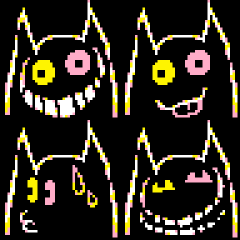 scary cat #DELTARUNE